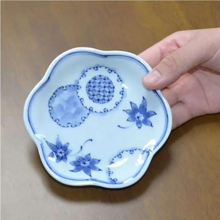 【波佐見焼】和波佐見紋 絵変わり十二種 小皿 小鉢 揃え 各五枚ずつ 食器 皿 【福田陶器店】 [PA27] 波佐見焼