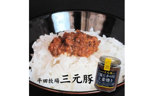 SZ0247　【平田牧場三元豚使用】ご飯にかける生姜焼き　計1個(80g×1個)
