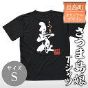 【ふるさと納税】＜Sサイズ・ブラック＞長島町オリジナル「島娘」Tシャツ 長島 ご当地 洋服 衣類 スポーツ メッシュ素材 ティーシャツ【山川屋】yamagawa-5661s