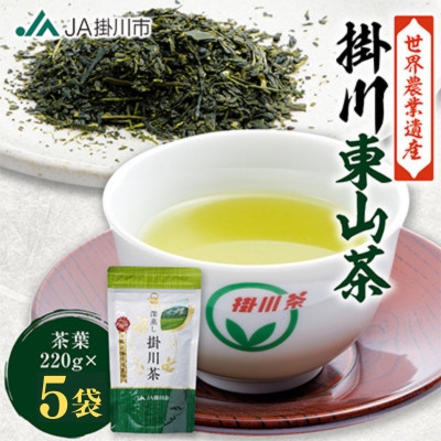 
                  ＜贅沢な詰め放題＞深蒸し掛川茶(茶葉) 220g×5袋【1741756】
                