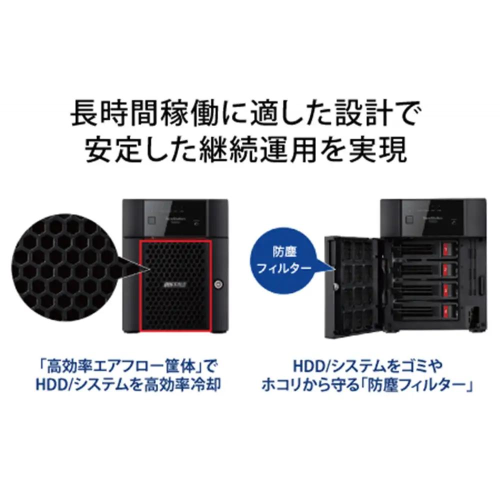 BUFFALO/バッファロー　TeraStation TS3430シリーズ 4ベイデスクトップ 32TB/TS3430DN3204