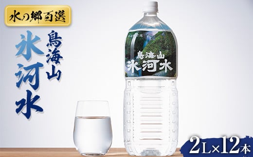 【水の郷百選】山形県 鳥海山 氷河水（ひょうがすい）2L×12本 天然水 ミネラルウォーター F2Y-5452