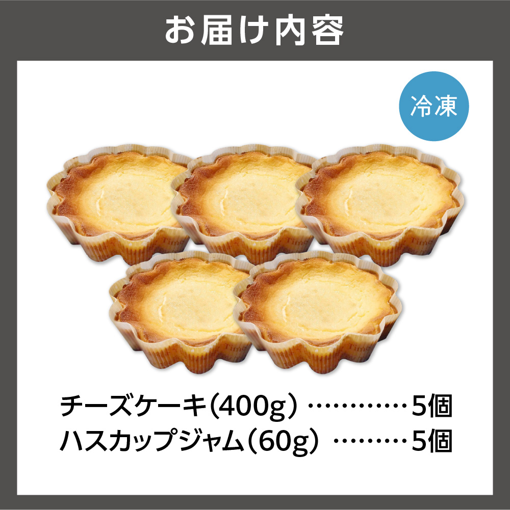 とことん北海道原料にこだわった濃厚チーズケーキ【5セット】_is032-015-000