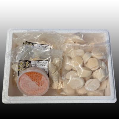 ふるさと納税 根室市 たこ唐揚げ250g×2P、ほたて貝柱1kg、いくら100g C-70073 |  | 01