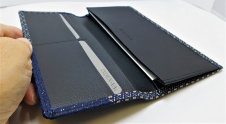 甲州印伝オリジナルブランド「庵（いほり）」 束入8211　K0365-G