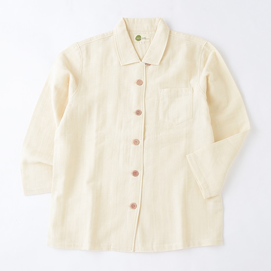 2重織りパジャマ　婦人M【オーガニックコットン100%】