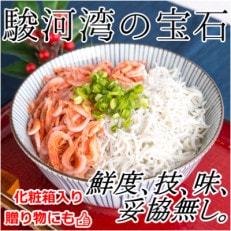 【明治神宮・奉献品】駿河湾の恵み『極上釜あげしらす・桜えびセット M』【丸三水産】