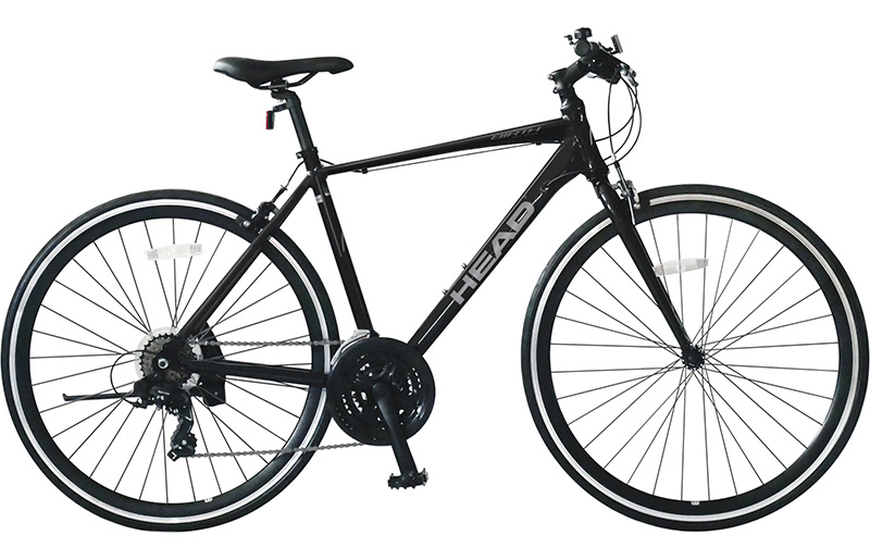 099X106-1 700Cクロスバイク HEADxCHACLE BIRTH 21S  ブラック【自転車 完成品 組み立て不要 アウトドア サイクリング じてんしゃ 通勤 通学 新生活】