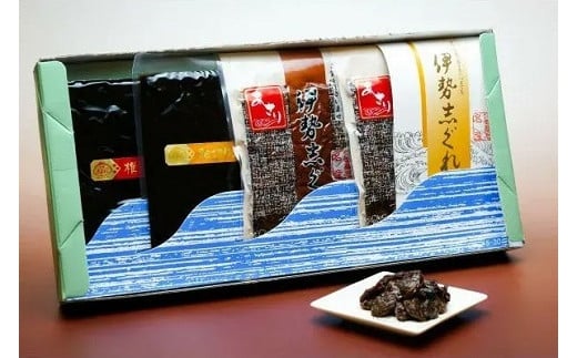 
                  共和ネット 伊勢志ぐれのあさり（105gｘ2袋） ・ 椎茸昆布（100g） ・ 細切り昆布 詰合せ（100g） 【箱入】 合計410g
                