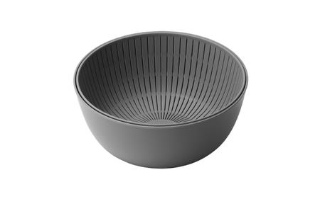 米とぎにも使える ザル ボウル グレー ／ キッチン用品 調理器具 耐熱 電子レンジ対応 食洗機対応 ライクイット like-it 奈良県 葛城市【like030】
