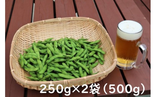 採れたて新鮮！！高山村の名産枝豆　５００ｇ