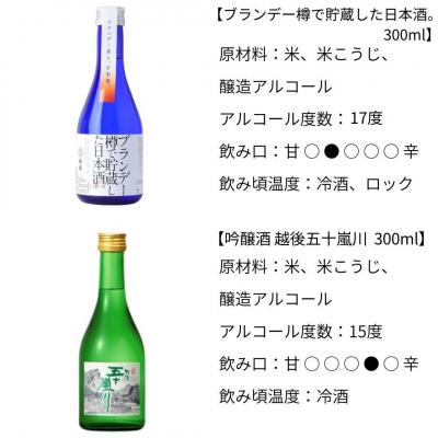 ふるさと納税 三条市 日本酒飲み比べ300ml×12本セット 吟醸 特別本醸造 純米吟醸 大辛口 甘口【027S002】 |  | 02