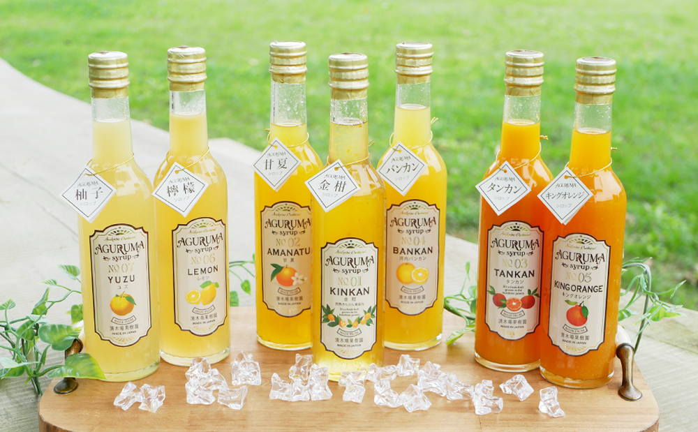 手作りフルーツシロップ 300ml×7本セット 南さつま市