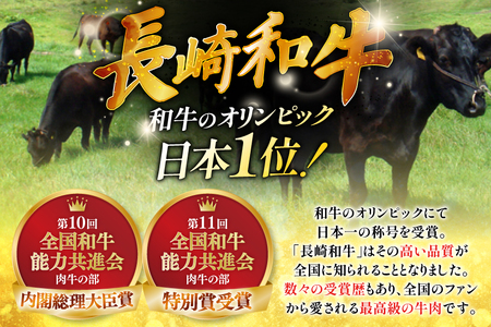 肉 牛肉 長崎 和牛 ロース 焼肉用 約 600g [萩原食肉産業 長崎県 平戸市 hr42bgy410008]
