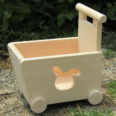 ふるさと納税 泉佐野市 手作り木製 吉野の桧製手押し車III 片面透かし 099H2137