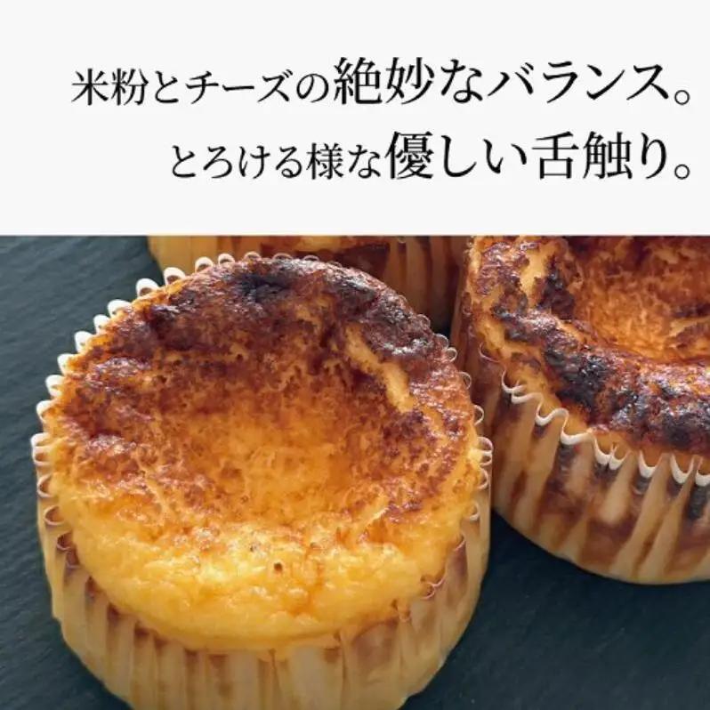 グルテンフリー バスクチーズケーキ 4個入り 〈 チーズ スイーツ デザート 菓子 焼菓子 洋菓子 濃厚 冷凍 おやつ おいしい プレゼント ギフト チーズケーキ ご褒美 贈り物 お土産 手作り 誕生