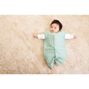 アンジェロラックス　２ＷＡＹ ６重ガーゼスリーパー_袋入：ミントブルー【G0624】_1667883