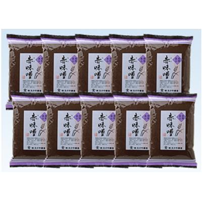 ふるさと納税 高山市 大のや醸造　赤味噌　500g×10袋 b509