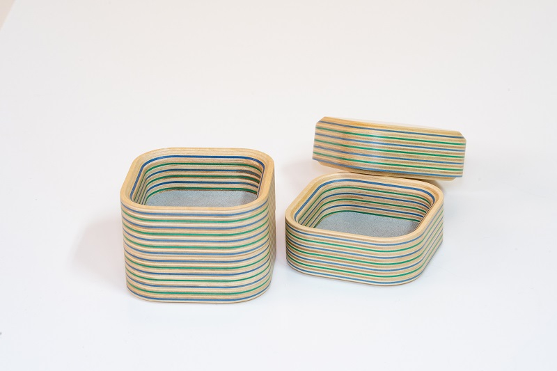 
            【ウッドデザイン賞受賞】 木製 小物入れ tower rs 北海道 芦別市 滝澤ベニヤ [№5342-0071]
          