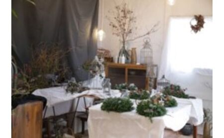 tsumugi2025クリスマスリース RED L