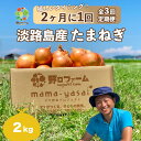 【ふるさと納税】【全3回・2ヶ月に1回定期便】mama-yasai たまねぎ2kg