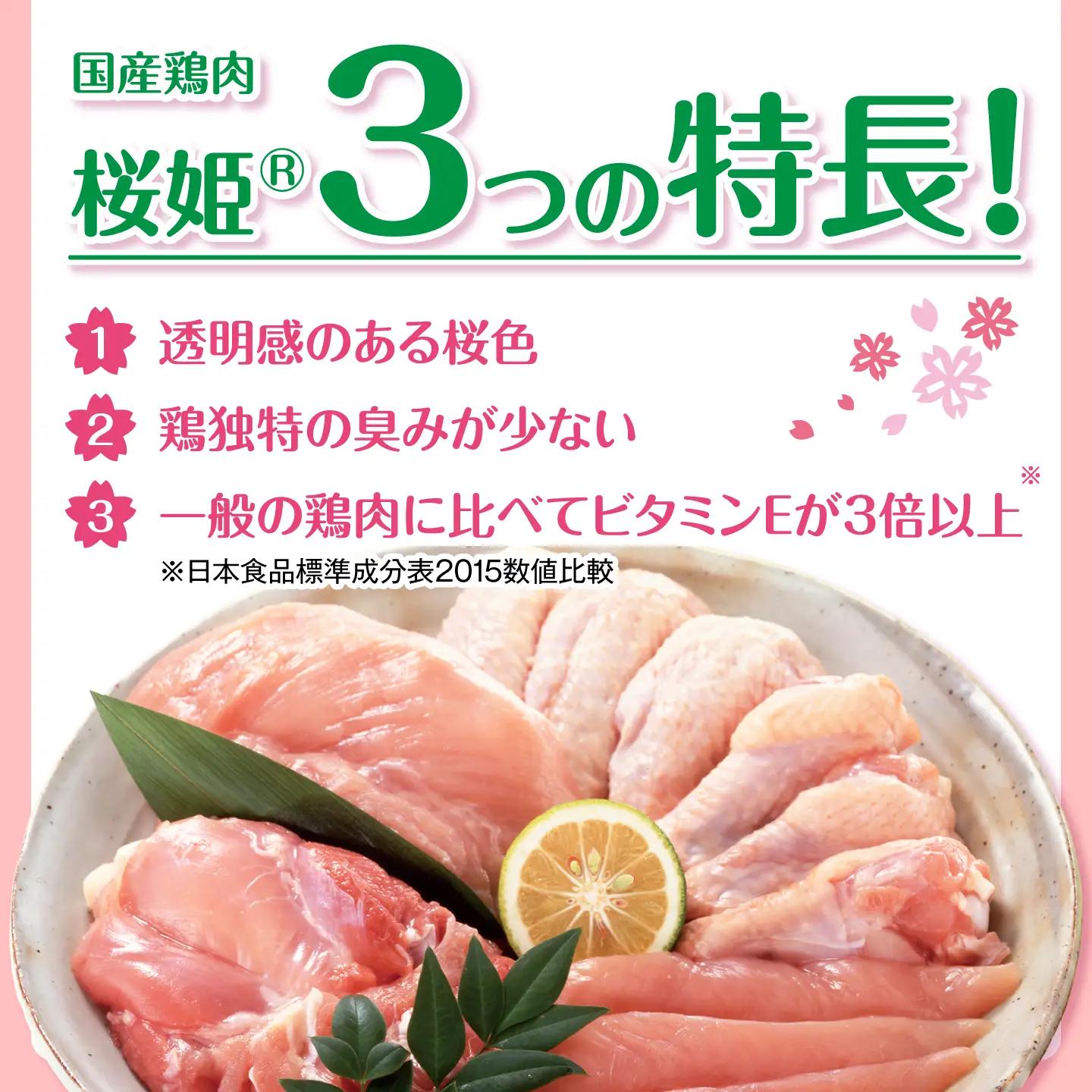桜姫 手羽もと 計4kg（2kg×2パック）【東日本フード株式会社】 国産 鶏 とり肉 手羽元  冷凍 北海道 [AXBM113]