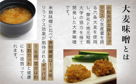 大麦味噌６パックセット 大麦味噌