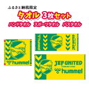 【ふるさと納税】タオル3枚セット　【 Jリーグ サッカー 日本サッカー マスコット キャラクター ジェフユナイテッド千葉 グッズ アイテム 】