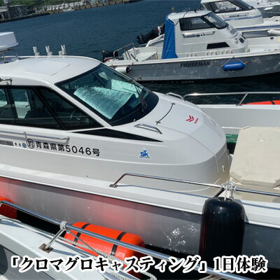 【ふるさと納税】「クロマグロキャスティング」1日体験【SAKURA号】 体験チケット 船 1日チャーター クーポン券 釣り マグロ釣り 船釣り フィッシング