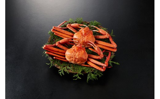 ＜金～日着※指定日不可＞＜7月～9月上旬発送不可＞浜茹ベニズワイガニ足欠(2枚/計約800g以上)