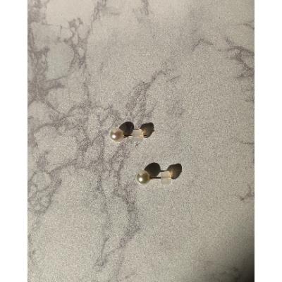 ふるさと納税 鳥羽市 あこや真珠ピアス(約5.0-5.5mm K10製)(18-01) |  | 01