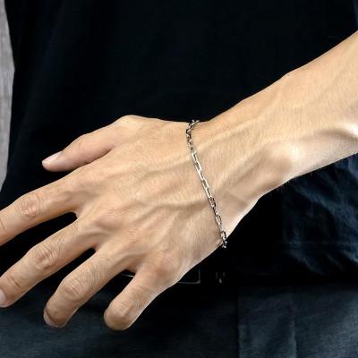 ふるさと納税 昭和町 プラチナ ブレスレット 20cm pt850 粗目小豆チェーン 230830nm100pbm-20 |  | 01