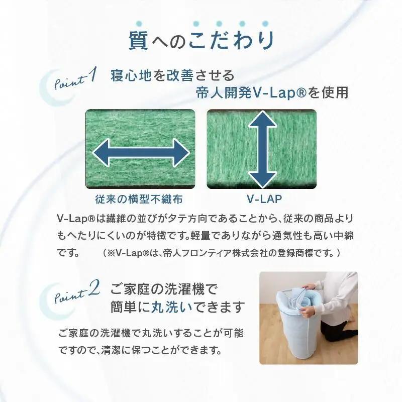 体圧分散洗えるニットベットパット　K　キング　180ｘ200　BL（ブルー）