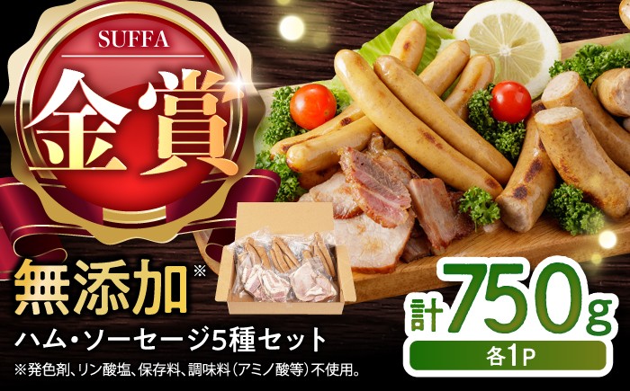 
                  訳あり！ほまれハム・ソーセージ詰め合わせ 計750g（約150g×5パック） / 佐賀県 / 有限会社田嶋畜産 [41ATBP005]
                