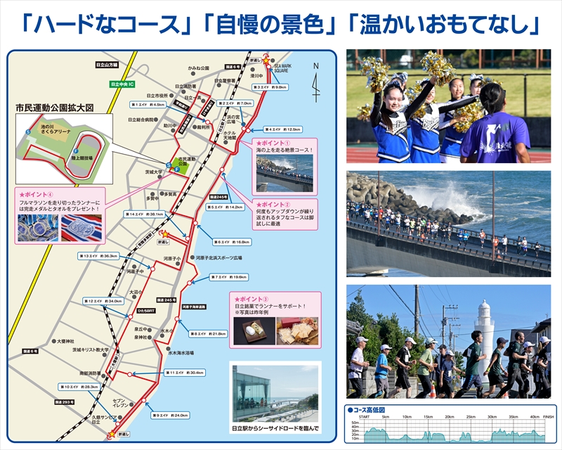 【大会後泊プラン付き（「７階洋室」ツイン２名・一泊二食付き】ひたちシーサイドマラソン2025　フルマラソンエントリー【1名様】2025年11月16日開催【 マラソン 茨城県 日立市 】