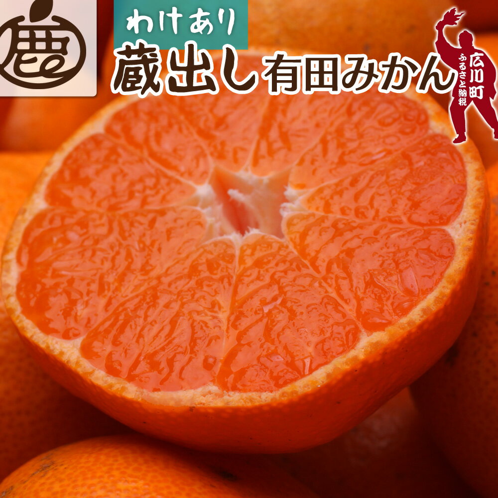【ふるさと納税】 蔵出 みかん 訳あり 光センサー 選別 / 温州みかん 有田みかん 甘い 家庭用 和歌山 柑橘 ※北海道・沖縄・離島への配送不可 ※2026年1月中旬〜2月下旬頃に順次発送予定 //mandarin