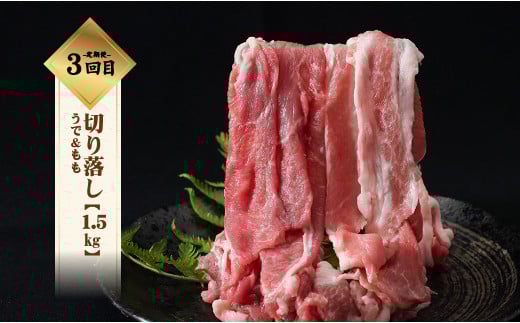 ＜定期便＞6回プラン 【幻の銘柄豚】 富士湧水ポーク 2か月毎に美味しいお肉が届く！ 食べつくしセット ｜ 豚ロース　豚肩ロース　切り落とし　すき焼き　しゃぶしゃぶ　スペアリブ