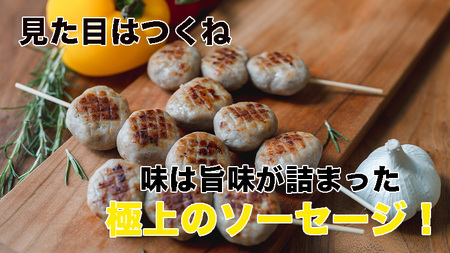 ソーセージ 職人 が作る 国産 豚肉 100％ つくね 【 卵 ・ パン粉 ・ 片栗粉 不使用 】 つくね団子 肉団子 ベーコン ハム ウインナー 無塩せき 旨い 美味しい 焼き 機内食 ビジネスクラ