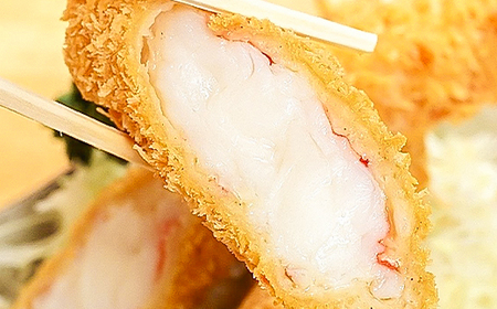 まるは食堂 大盛セット エビフライ6本 キスフライ6枚 特大エビフライ
