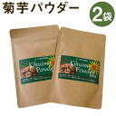 【ふるさと納税】菊芋パウダーセット 2袋 50g×2袋 合計100g パウダー 粉末 菊池市産 熊本県産 きくいも 菊芋 健康 セット 送料無料