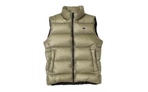 ＜UNISEX＞ 北海道ダウン ： RETAR NUY ／ レタールヌイ ［ESON ／ エソン］ DOWN VEST ［PISTACHIO ／ Mサイズ］ 【2025年12月上旬より発送開始】 ダウンベスト ベスト ダウン 男女兼用 ユニセックス 北海道 小樽市
