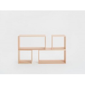 スギのストライプボックス　スモール　TSUYAMA FURNITURE【1343717】