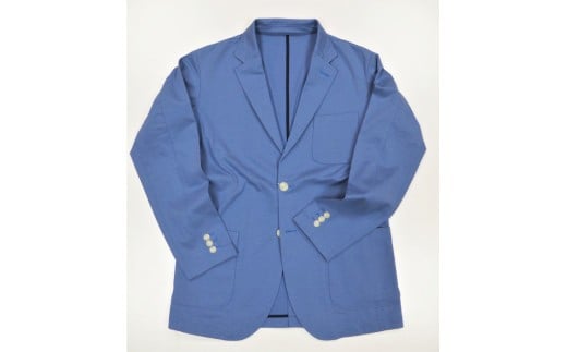 
                  メンブラーナ動体裁断ニットジャケット（サックス）　サイズS/M/L/XL
                