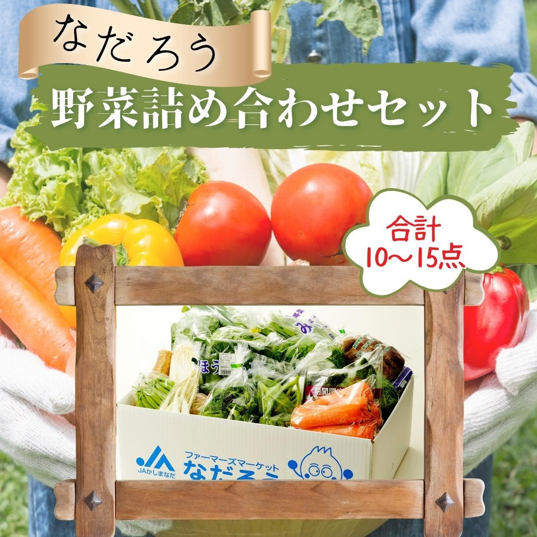 
            選べる発送月！直売所・JAほこた なだろうの「鉾田市産野菜の詰合わせセット」
          