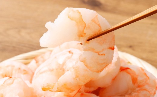 驚きのジャンボサイズ 背ワタ無し むきエビ 2kg