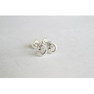 ふるさと納税 福生市 森羅オリジナル プラチナ900 ダイヤモンド ピアス |  | 03