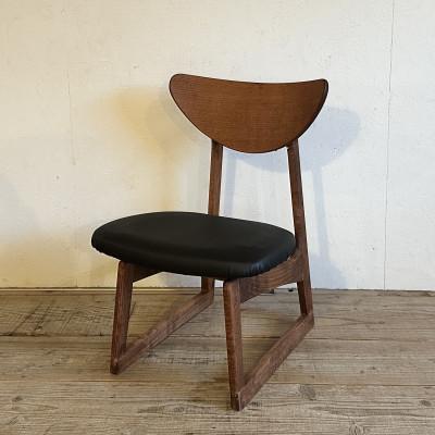 ふるさと納税 富田林市 Lager Chair(ラガーチェア)プレザント ブラック ダークブラウンフレーム【SWOF】 |  | 02