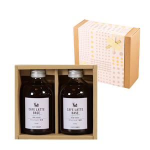 ［ギフト対応］とびだす焙煎所 カフェラテ ベース 2本セット カフェインレス 250ml×２本