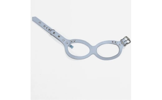 メガネハーネス＜S+サイズ＞サムシングブルー(本革製) kazama premium【1641074】