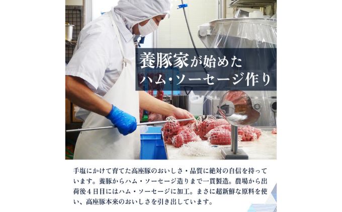ベーコン2kg　手造り 加工肉 豚肉 豚 肉 お肉 ももハム ウィ